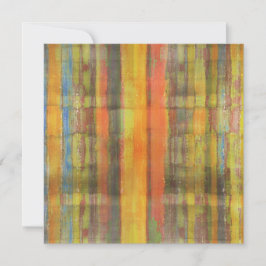 Cartão de Convite para Arte Abstrato