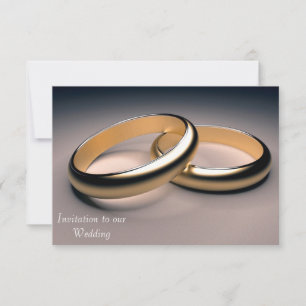 Cartão de Convite para Casamento