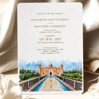 Cartão de Convite para Casamento da Mesquita Dhaka