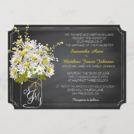 Cartão de Convite para Casamento de Painéis