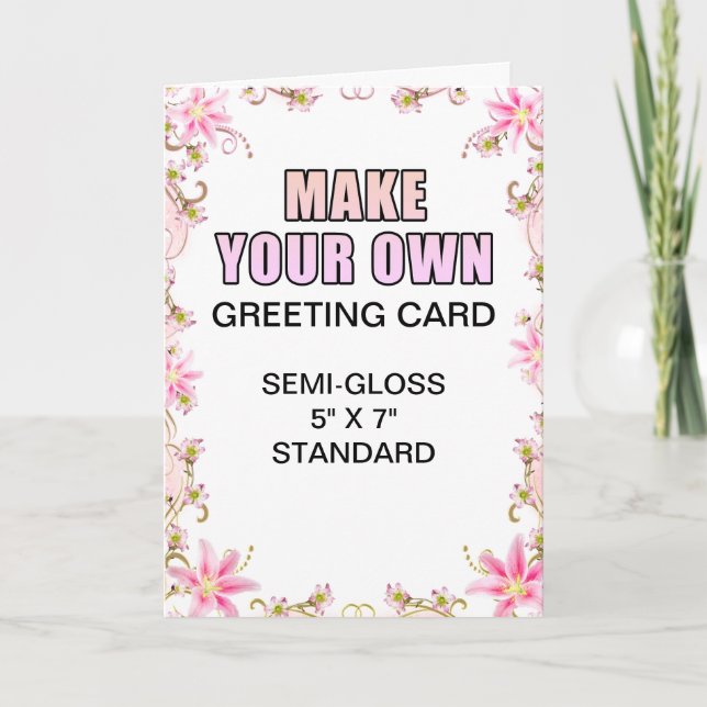 Cartão de Convite para Casamento Glossy para Fotog (Frente)