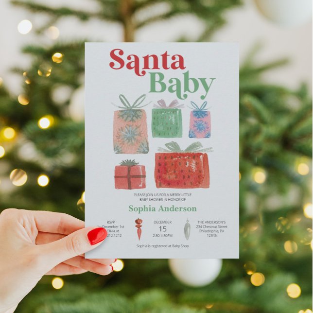 Cartão de Convite para Chás de fraldas de Papais n (Criador carregado)