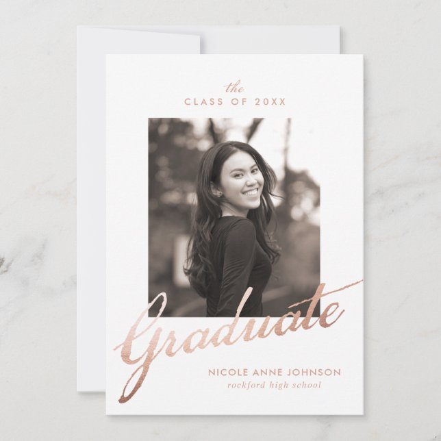 Cartão de Convite para Festa de formatura de Fotog (Frente)