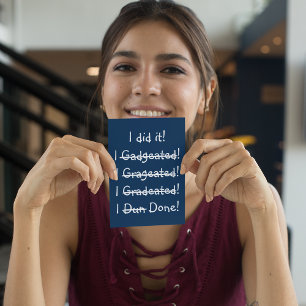 Cartão de Convite para Festas de formatura Funny M