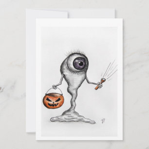 Cartão de Convite para Halloween