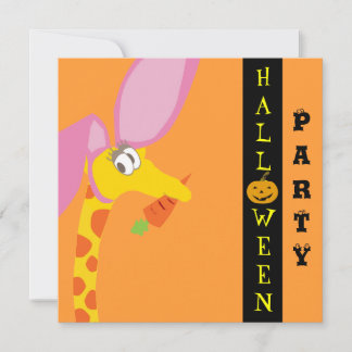 Cartão de Convite para Halloween - Personalizável