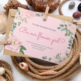 Cartão de Convite para Menina de Cerimônia de Casa
