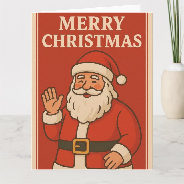 CARTÃO DE CONVITE PARA PAI CHRISMAS (Frente)