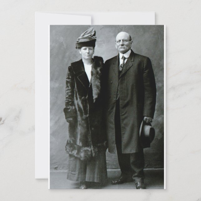 Cartão de Convite para Reunião Familiar (Frente)