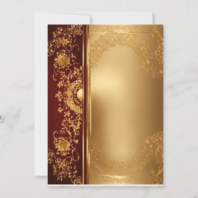 Cartão de Convite Real (Frente)