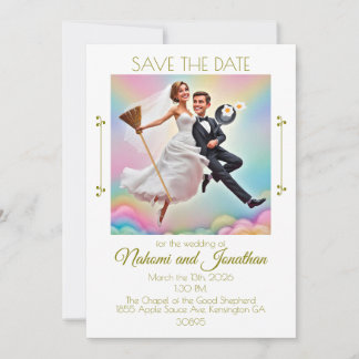 " CARTÃO DE CONVITE SALVE A DATA PARA CASAMENTO "