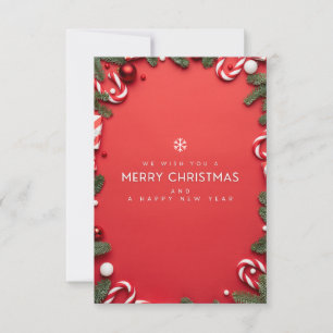 Cartão de convites de Natal