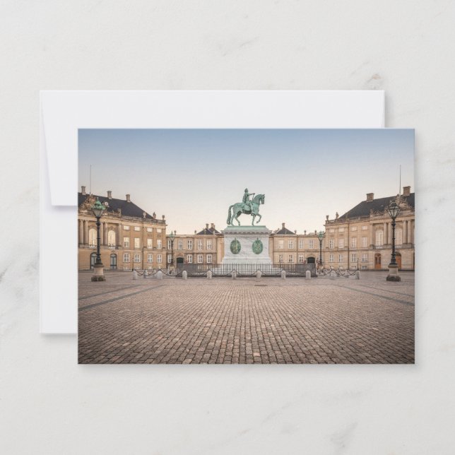 Cartão de Copenhaga Dinamarca (Frente)