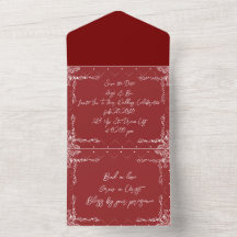Cartão de Cor Burgundy