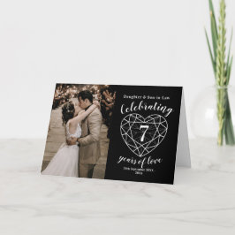 Cartão de coração preto 7