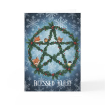 Cartão de Coroa de Natal