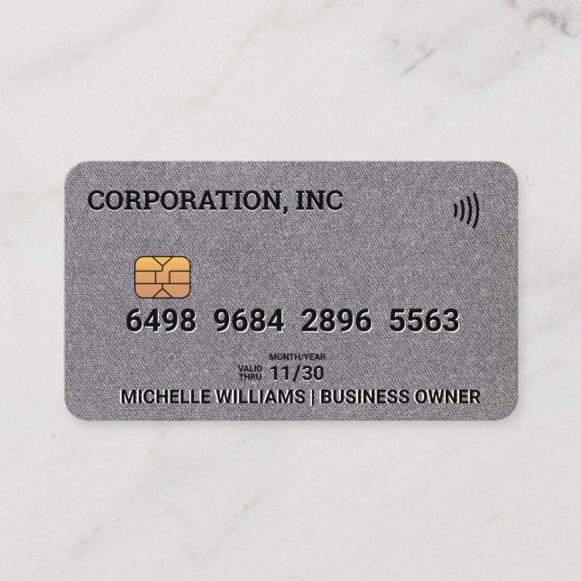 Cartão de Crédito | Contexto da linhagem (Frente)