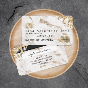 Cartão de Crédito Estimulado Derrubando Dourado Ma