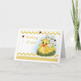 Cartão de CuddleCreek® SunnyDuck