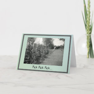 Cartão de cuidado e preocupação