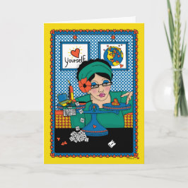 Cartão de Cumprimentos Alcançando Equilíbrio_B