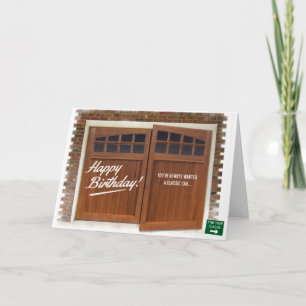 Cartão de cumprimentos clássico do carro de Espr