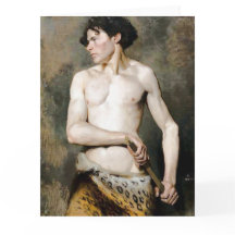 Cartão de Cumprimentos de Arte Fina Desenho da Esp