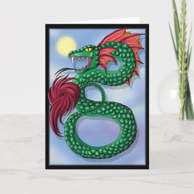 Cartão de cumprimentos de Scaless (Frente)