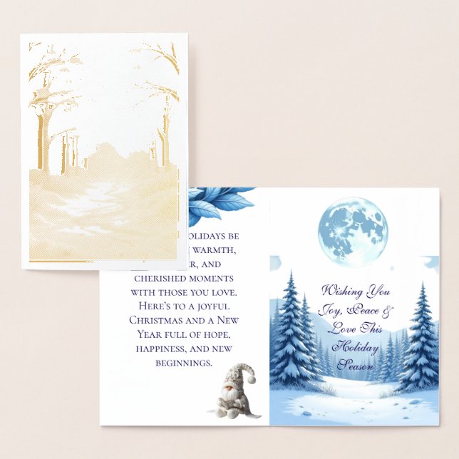 Cartão de Cumprimentos Doblado (Exibição)