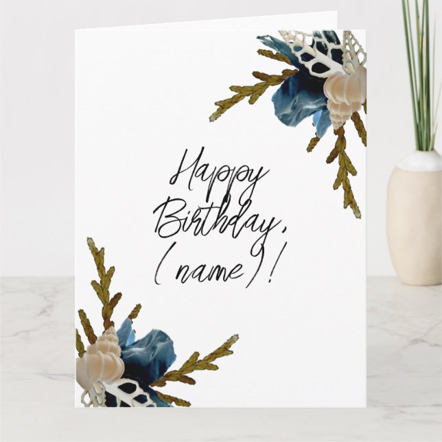 Cartão de Cumprimentos Doblado (Frente)