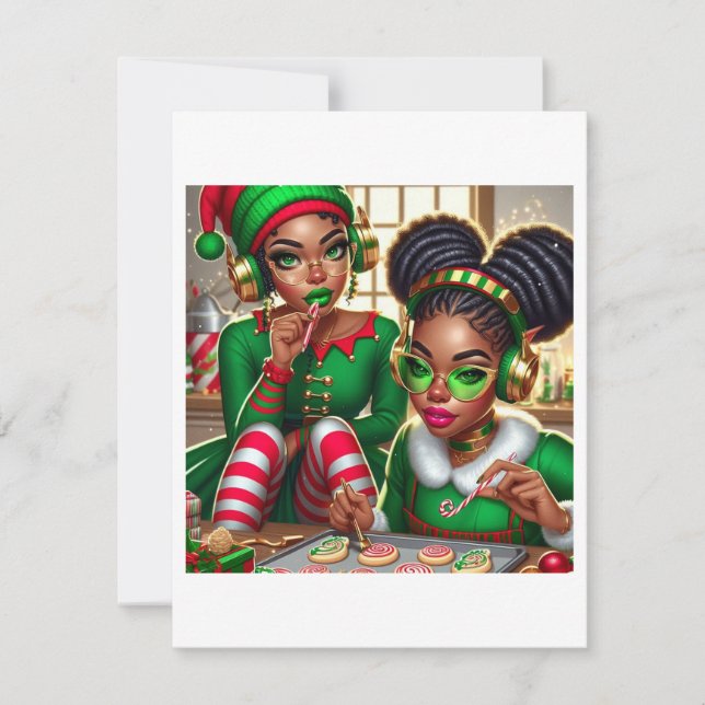 Cartão de Cumprimentos Dobrado (Frente)