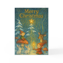 Cartão de Cumprimentos Dobrado