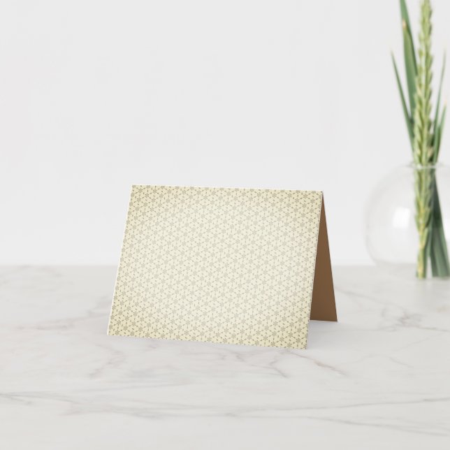 Cartão de Cumprimentos Dobrado (Frente)