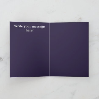 Cartão de Cumprimentos Dobrado Eid Mubarak