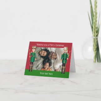 Cartão de Cumprimentos Dobrável Personalizado do Q