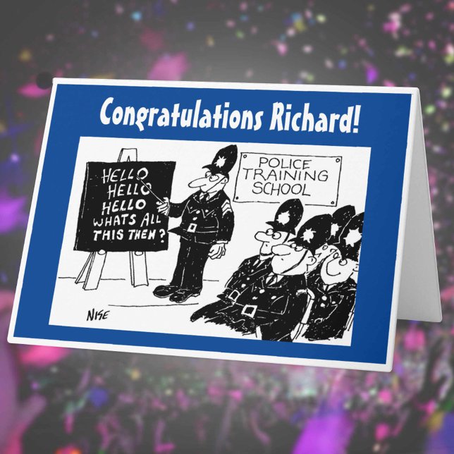 Cartão de cumprimentos engraçado da escola de form (Criador carregado)