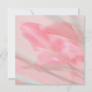 Cartão de Cumprimentos Floral Abstrato Rosa Sussur