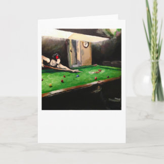 Cartão de cumprimentos - "ilha do Burgh da sala de