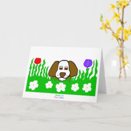 Cartão de Cumprimentos Padrão Pup N Play