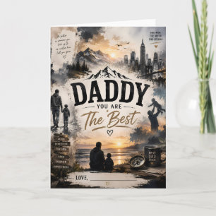 Cartão de Cumprimentos Personalizado Papai é o Mel