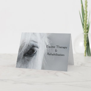 Cartão de Cumprimentos Personalizado Platinum Equi