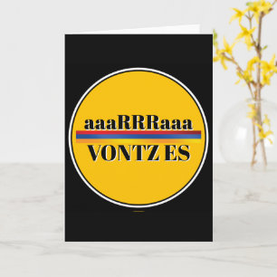 Cartão de Cumprimentos Vontz Es