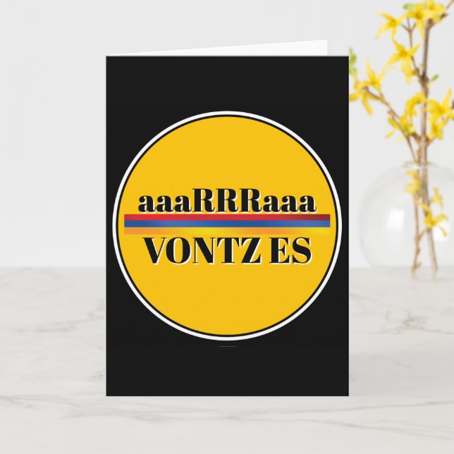 Cartão de Cumprimentos Vontz Es (Flor Amarela)