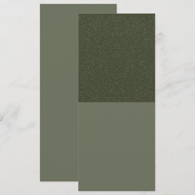 Cartão de Data de Salvação Vertical Two-Tone – Per (Frente/Verso)