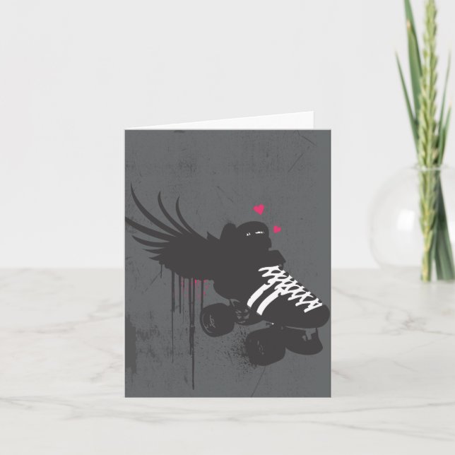 Cartão de Derby do rolo (Frente)