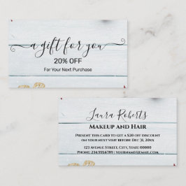 Cartão De Desconto Christmas Discount Card – Festive Holiday Savings