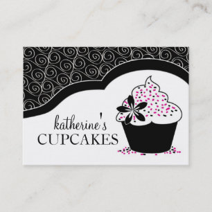 Cartão De Desconto Comprovante moderno do presente do cupcake