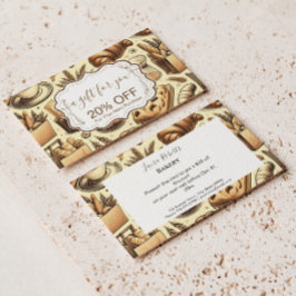 Cartão De Desconto Cozy Cottage Baking