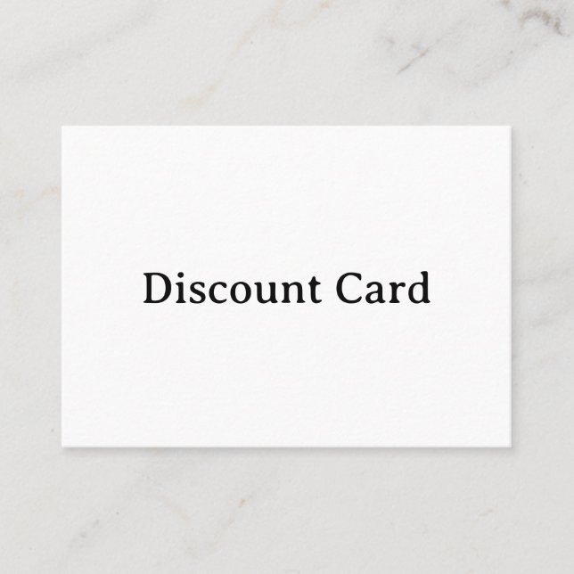 Cartão De Desconto Crie seu próprio Mighty Squared 3,5" x 2,5" (Frente)