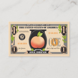 Cartão De Desconto Cupão Promocional do Partido de Impeachment Trump